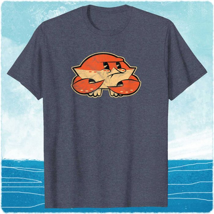 Captyn Clyde Pinch The Crab Distressed T-Shirt Image 1
