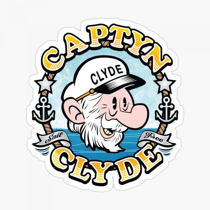 Captyn Clyde Sail Free Anchor Sticker Image 1